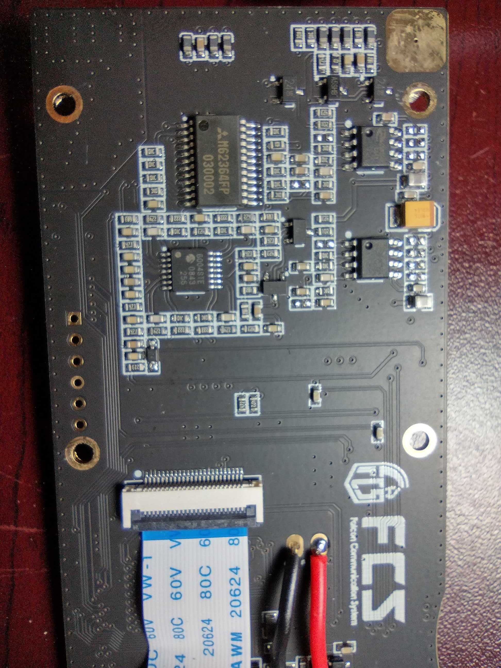 Back of the main board